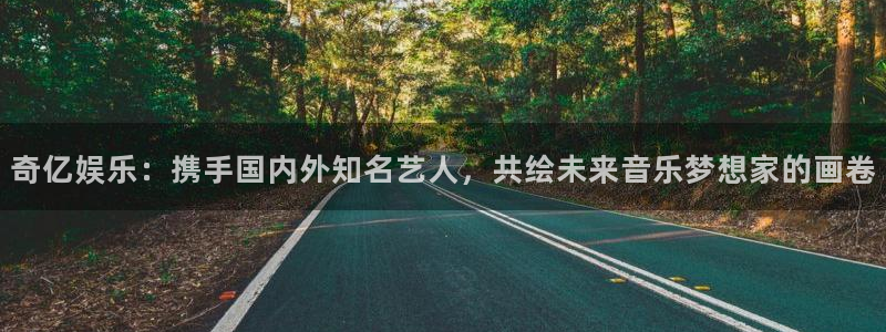 星辉平台kgame：奇亿娱乐：携手国内外知名艺人，共绘未来音乐梦想家的画卷
