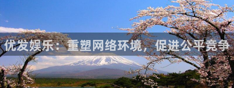 南宫星辉平台官网下载链接：优发娱乐：重塑网络环境，促进公平竞争